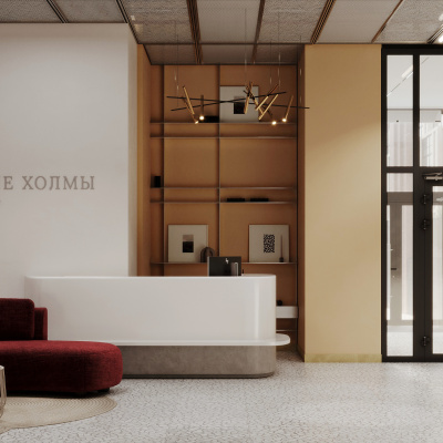 Интерьеры МОП 4-й очереди сити-квартала "Инские холмы"