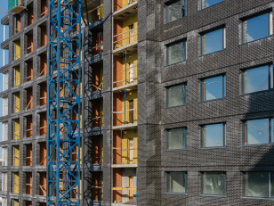 Ход строительства 4-й очереди "Инских холмов" в феврале 2026