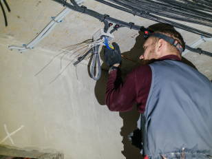 Ход строительства 4-й очереди "Инских холмов" в феврале 2026