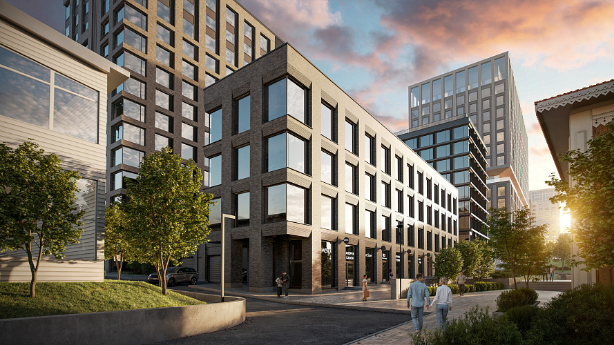 Архитектура 4-й очереди сити-квартала "Инские холмы"