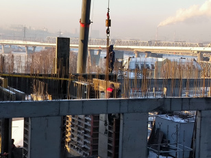 Ход строительства сити-квартала в ноябре 2025