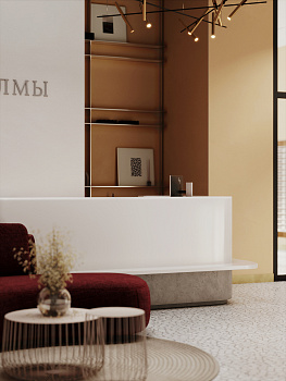 Интерьеры МОП 4-й очереди сити-квартала "Инские холмы"