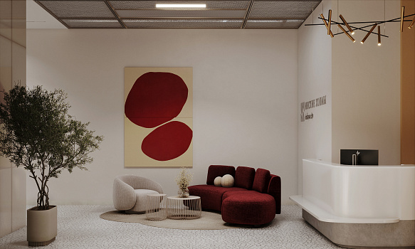 Интерьеры МОП 4-й очереди сити-квартала "Инские холмы"