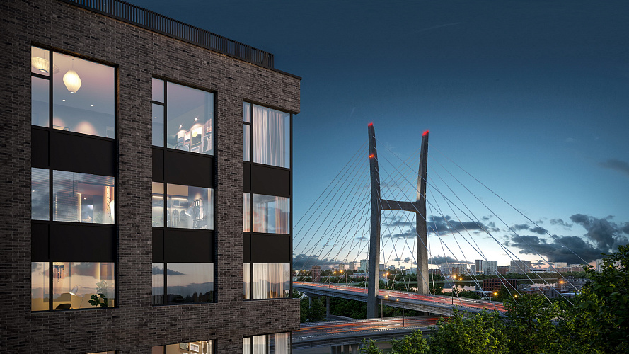 Архитектура 4-й очереди сити-квартала "Инские холмы"