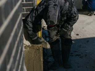 Ход строительства 4-й очереди "Инских холмов" в феврале 2026