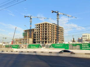 Ход строительства сити-квартала в ноябре 2025