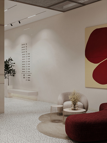 Интерьеры МОП 4-й очереди сити-квартала "Инские холмы"