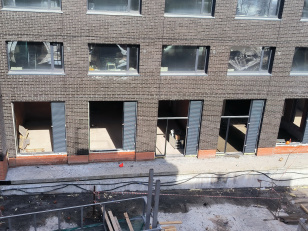 Ход строительства "Инских холмов" в марте 2026