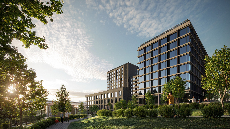 Архитектура 4-й очереди сити-квартала "Инские холмы"