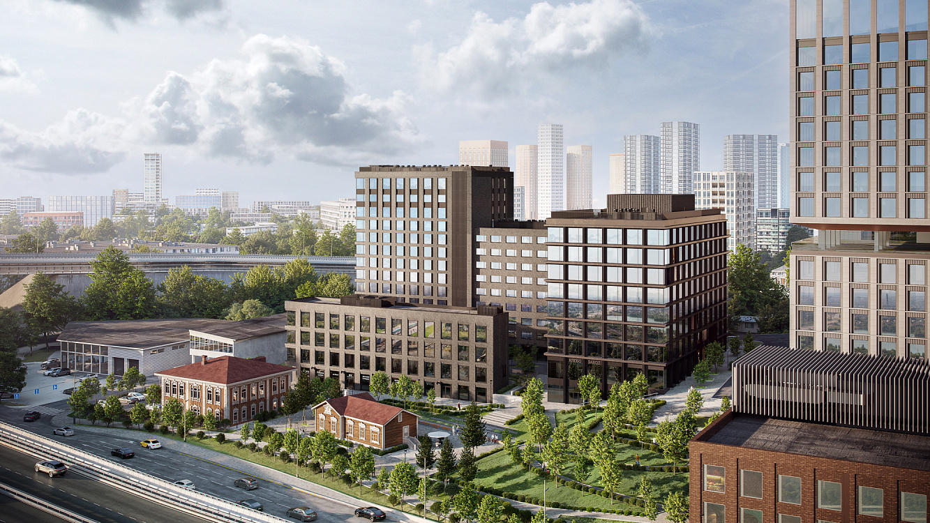 Архитектура 4-й очереди сити-квартала "Инские холмы"