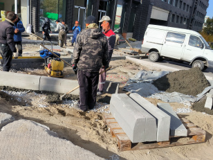 Ход строительства "Инских холмов" в сентябре 2026