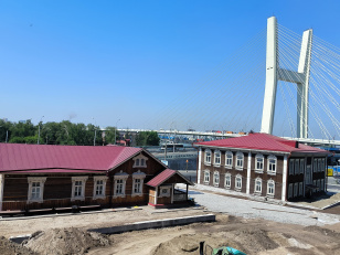 Ход строительства "Инских холмов" в июне 2026