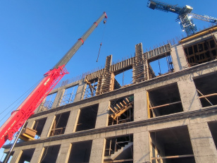 Ход строительства сити-квартала в ноябре 2025