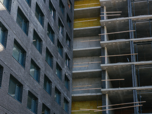 Ход строительства 4-й очереди "Инских холмов" в феврале 2026