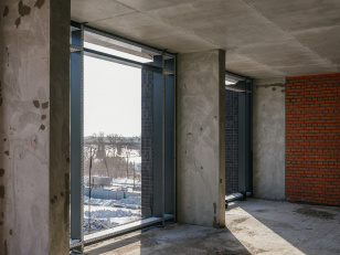 Ход строительства 4-й очереди "Инских холмов" в феврале 2026