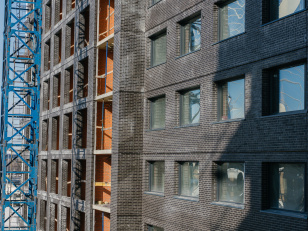 Ход строительства 4-й очереди "Инских холмов" в феврале 2026