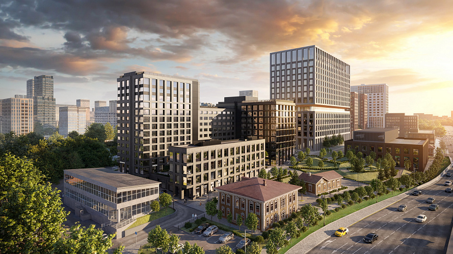 Архитектура 4-й очереди сити-квартала "Инские холмы"