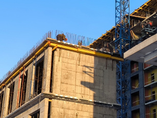 Ход строительства сити-квартала в ноябре 2025