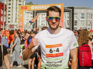 Команда Технохаба на Сибирском фестивале бега