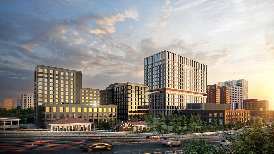 Архитектура 4-й очереди сити-квартала "Инские холмы"