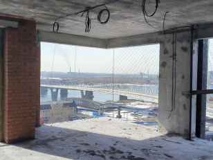 Ход строительства "Инских холмов" в марте 2026